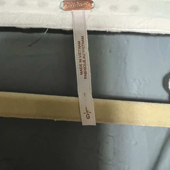 Free people Esperanza Eyelet Mini Dress sz L - Picture 11 of 11